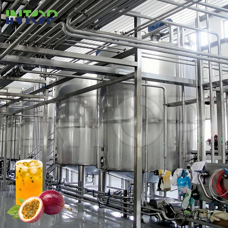 Passion Fruit Juice-ის წარმოების ხაზი
